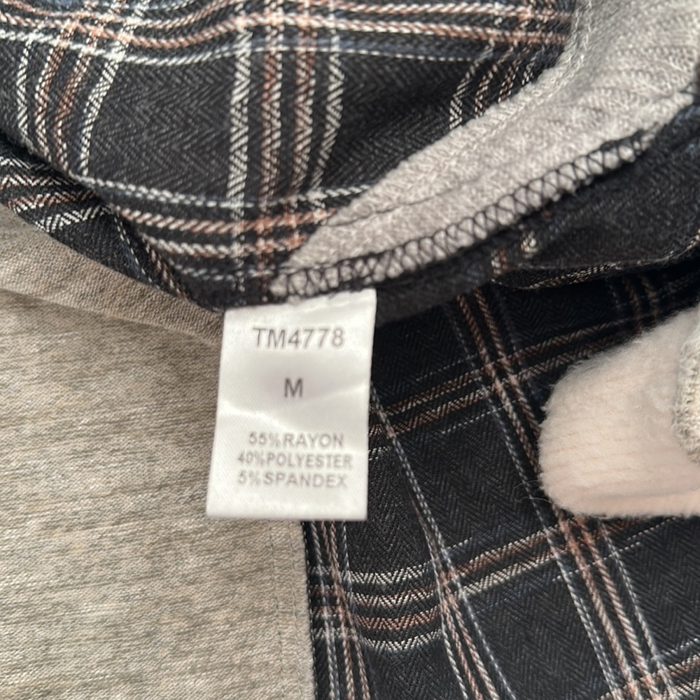 Thml Multicolor Boho Turtleneck Oversized Top - image 6